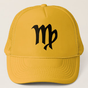 De Camionero Gorra dorado amarillo virgo