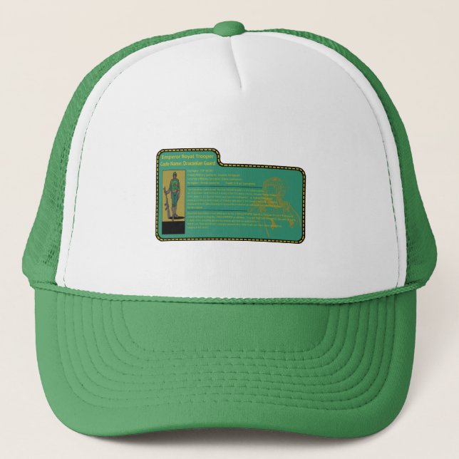De Camionero Gorra draconiano 1 del guardia (Anverso)