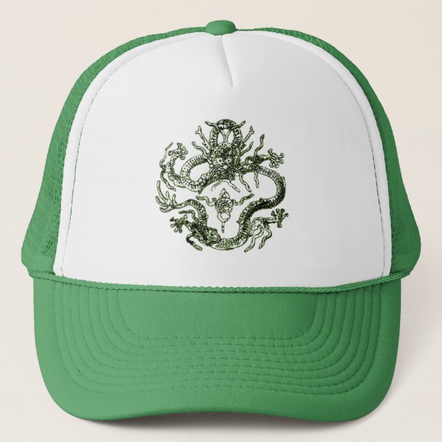 De Camionero Gorra Dragon (Anverso)