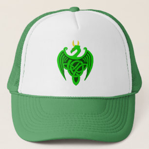 De Camionero Gorra Dragón Celta Verde