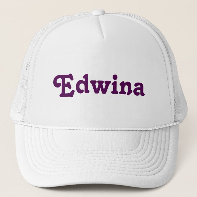 De Camionero Gorra Edwina (Anverso)