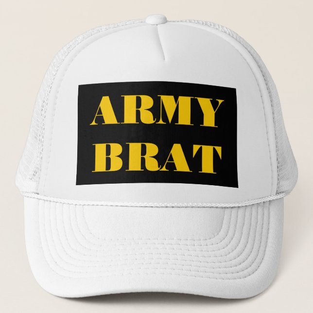 De Camionero Gorra Ejército Brat (Anverso)