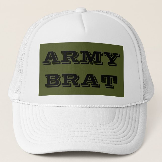 De Camionero Gorra Ejército Brat (Anverso)
