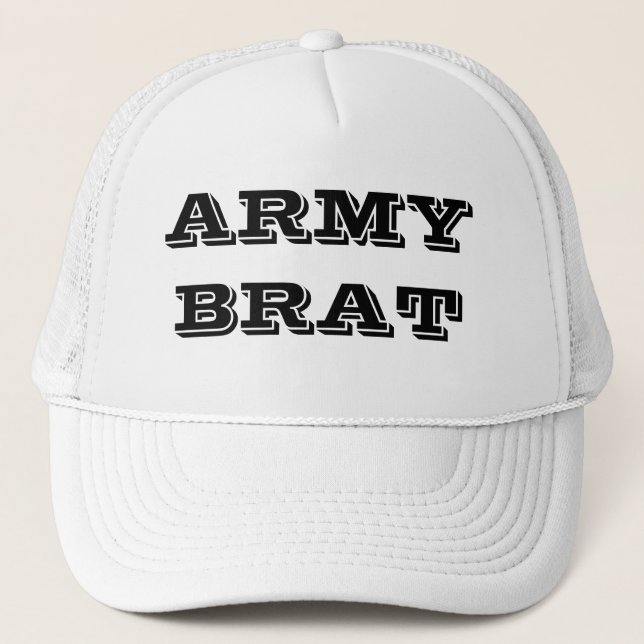 De Camionero Gorra Ejército Brat (Anverso)