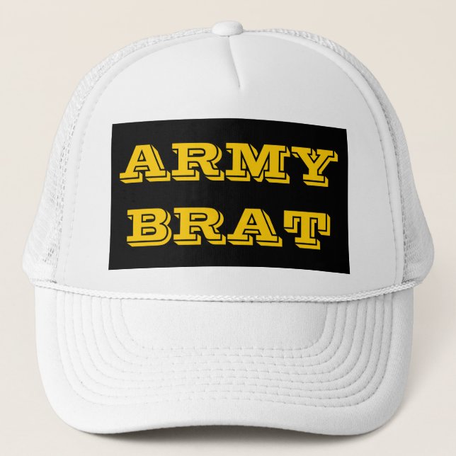 De Camionero Gorra Ejército Brat (Anverso)