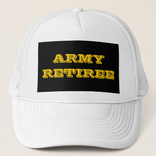 De Camionero Gorra Ejército Retiree