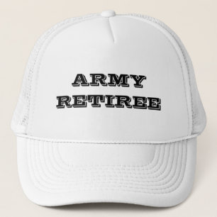 De Camionero Gorra Ejército Retiree