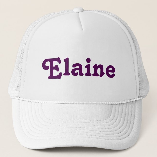 De Camionero Gorra Elaine (Anverso)