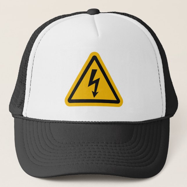 De Camionero Gorra eléctrico del logotipo (Anverso)