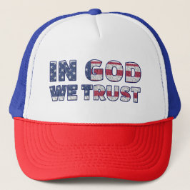 De Camionero Gorra 'En Dios Confiamos'