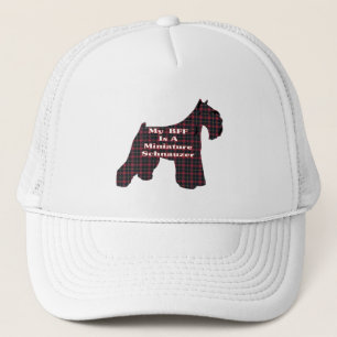 De Camionero Gorra en miniatura Schnauzer BFF