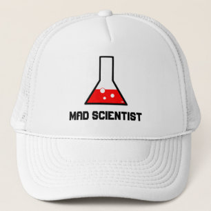 De Camionero Gorra enojado del científico