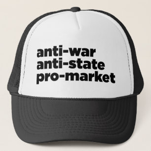 De Camionero Gorra escrito con guión libertario