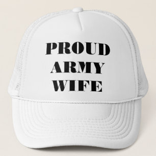 De Camionero Gorra Esposa Orgullosa Del Ejército