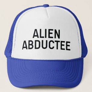 De Camionero Gorra EXTRANJERO del lema del ABDUCTEE