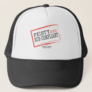 De Camionero Gorra Feisty y No Responsable