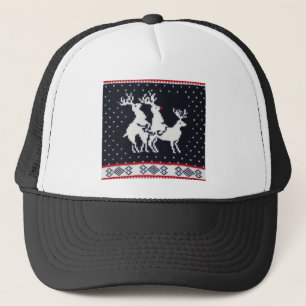De Camionero Gorra feo del navidad del suéter
