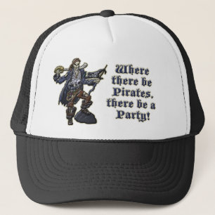 De Camionero Gorra Fiesta pirata
