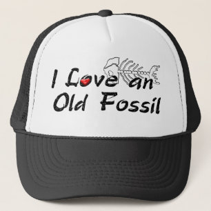 De Camionero Gorra fósil viejo