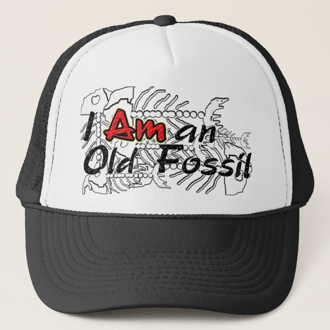 De Camionero Gorra fósil viejo #2 (Anverso)
