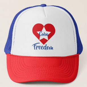 De Camionero Gorra Freedom for Cuba