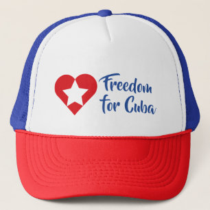 De Camionero Gorra Freedom for Cuba
