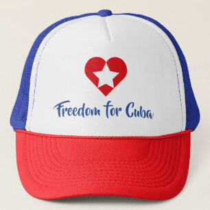 De Camionero Gorra Freedom for Cuba