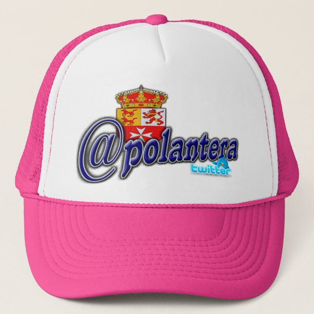 De Camionero Gorra Fucksia (Anverso)