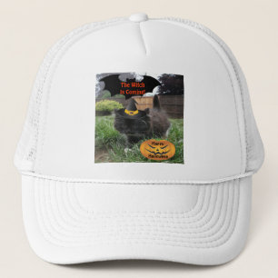 De Camionero Gorra Gato Negro La Bruja Viene