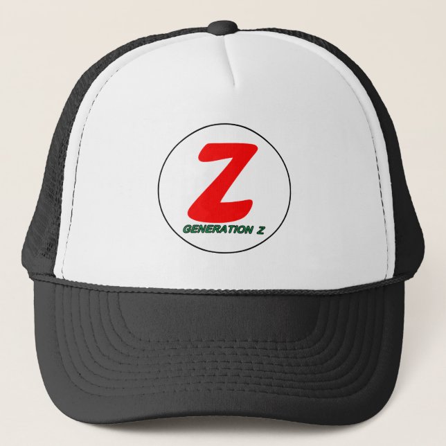 De Camionero Gorra Generación Z (Anverso)