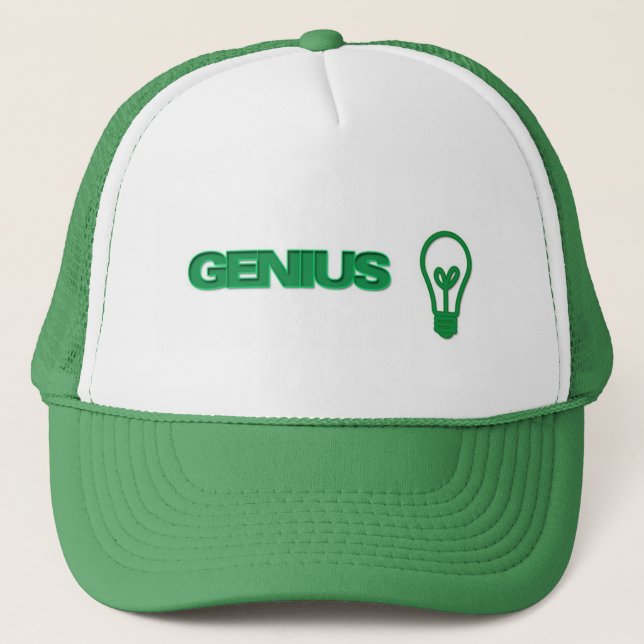 De Camionero Gorra Genius (Anverso)