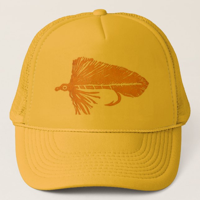 De Camionero Gorra Golden Matuka Streamer (Anverso)
