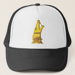De Camionero Gorra Golden Wolf Head