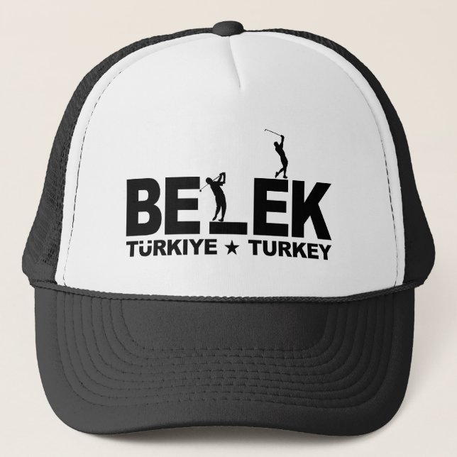 De Camionero GORRA GOLF BELEK - negro (Anverso)