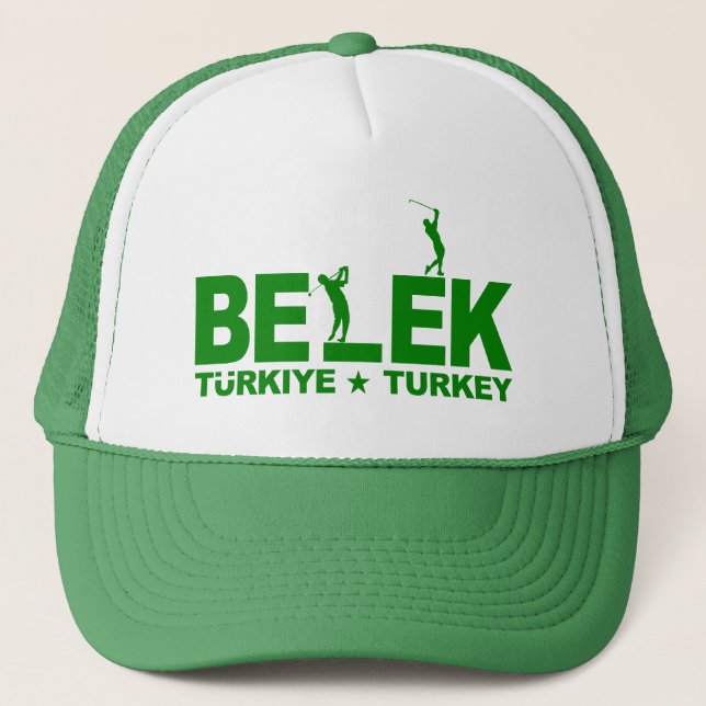 De Camionero GORRA GOLF BELEK - verde (Anverso)
