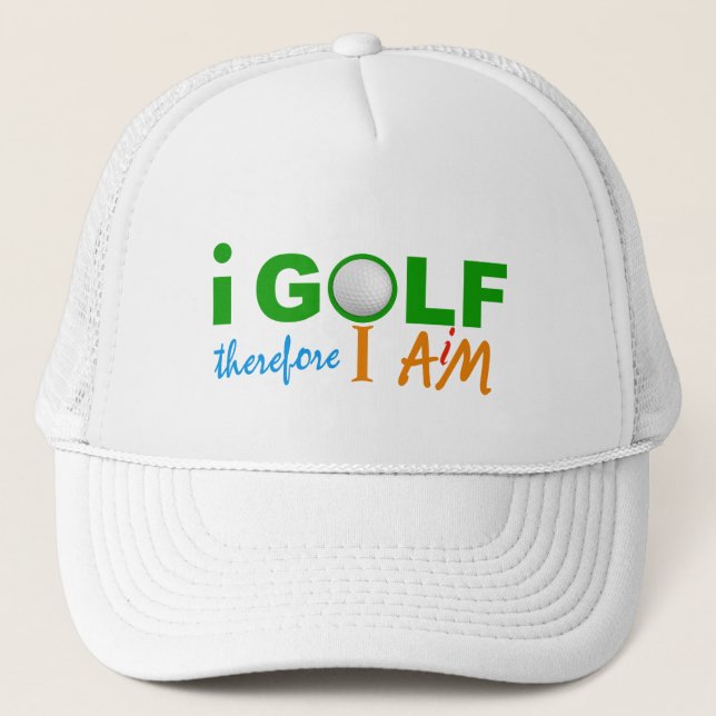 De Camionero Gorra GOLF I - elegir color (Anverso)