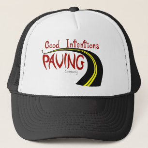 De Camionero Gorra Good Intentions Paving Company
