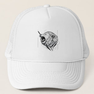 De Camionero Gorra Gráfica Elegante