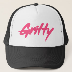 De Camionero Gorra gris rosado