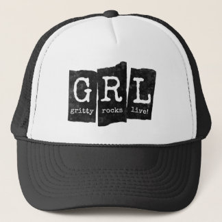 De Camionero Gorra GRL negro