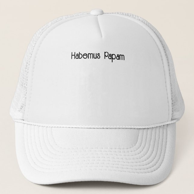 De Camionero Gorra Habemus Papam (Anverso)