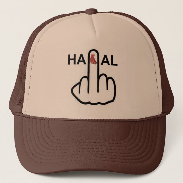 De Camionero Gorra Halal Flip (Anverso)