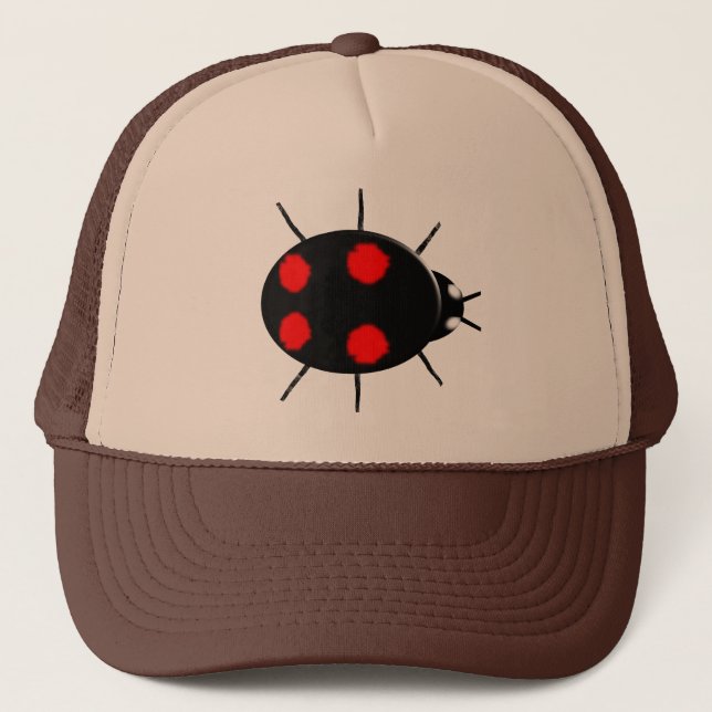 De Camionero Gorra Harlequin Ladybird (Anverso)
