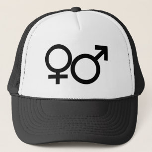 De Camionero Gorra hembra-varón del Rótulo