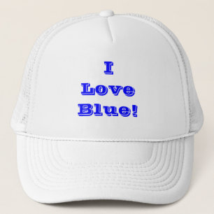 De Camionero Gorra I Love Blue