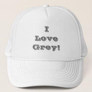 De Camionero Gorra I Love Gray