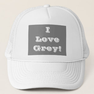De Camionero Gorra I Love Gray