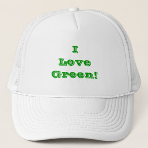 De Camionero Gorra I Love Green