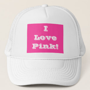 De Camionero Gorra I Love Pink