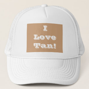 De Camionero Gorra I Love Tan
